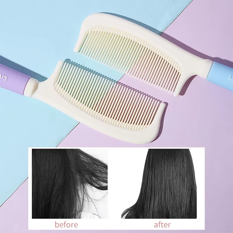 High Quality Anti-Static Straight Hair Comb ABS Plastic Salon Hair Brush for Daily Use Dyeing Separate Parting Comb SY776