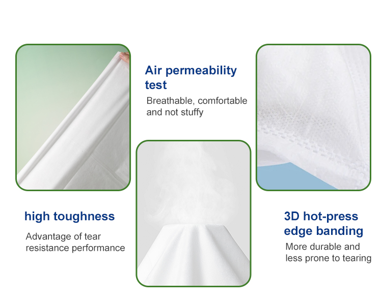 Disposable Three Piece Bed Linen Set Soft Skin Friendly for Home Hotel Hospital Trip Disposable Three Piece Bed Linen Set Soft Skin Friendly for Home Hotel Hospital Trip