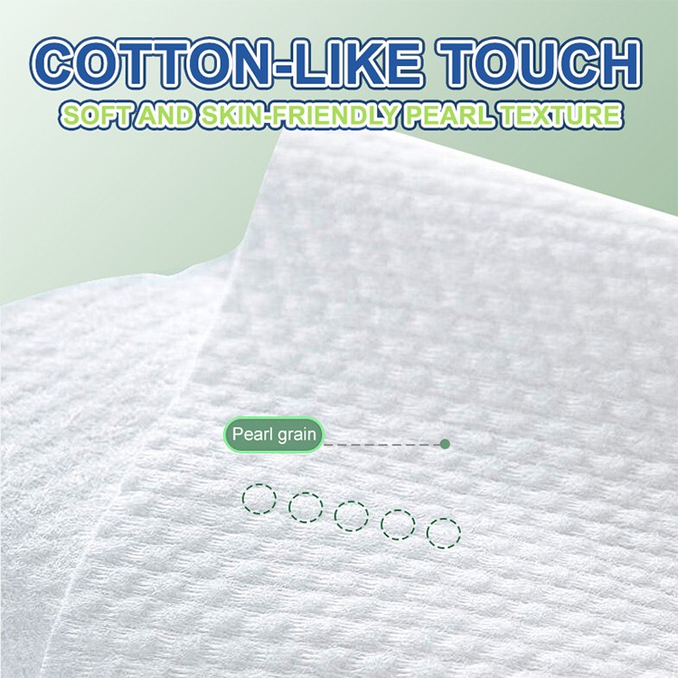 Private Label 100cm Biodegradable Disposable Bathrobe Pearl pattern Eco friendly Robe with Sleeves for beauty Hotel Spa SY782