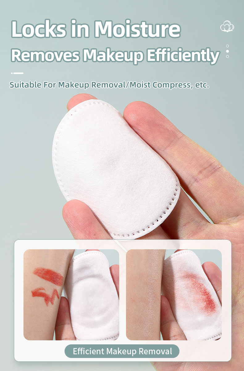 RCA 80PCS Thick Round Cotton Double-Sided Makeup Remover Cotton High Absorbent Water Face Nail Lip Sandwich Cotton Pads V09 RCA 80PCS Thick Round Cotton Double-Sided Makeup Remover Cotton High Absorbent Water Face Nail Lip Sandwich Cotton Pads V09