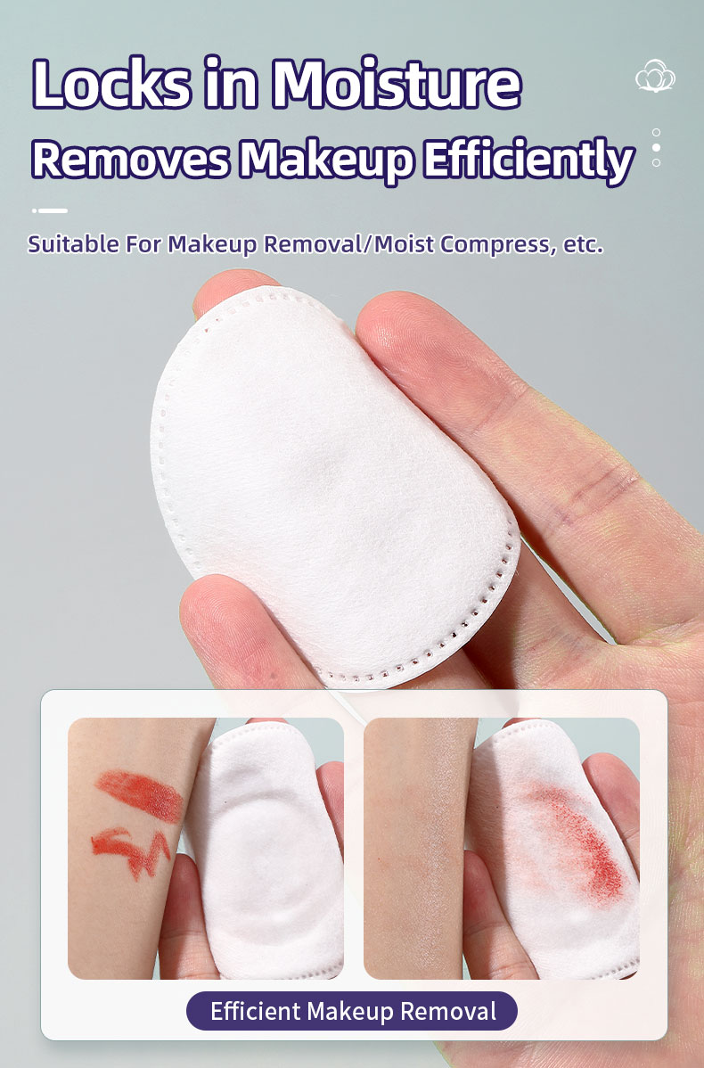 UENO Double Sides Makeup Cotton Pads Facial Toner Pads Multi-Purpose Skin Care Cotton Pad for Face Cosmetic Makeup Remover Round V10
