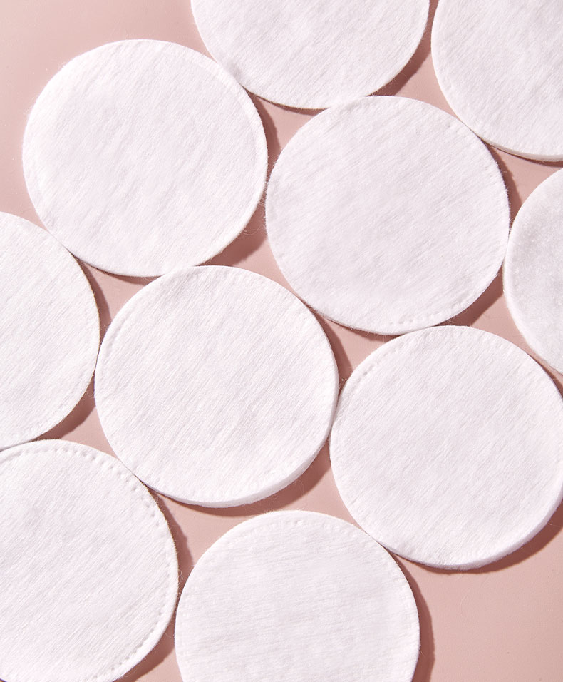 Disposable Cotton Rounds Pads Soft Lint Free Sandwich Pure Cotton Pads for Sensitive Skin Cleansing care