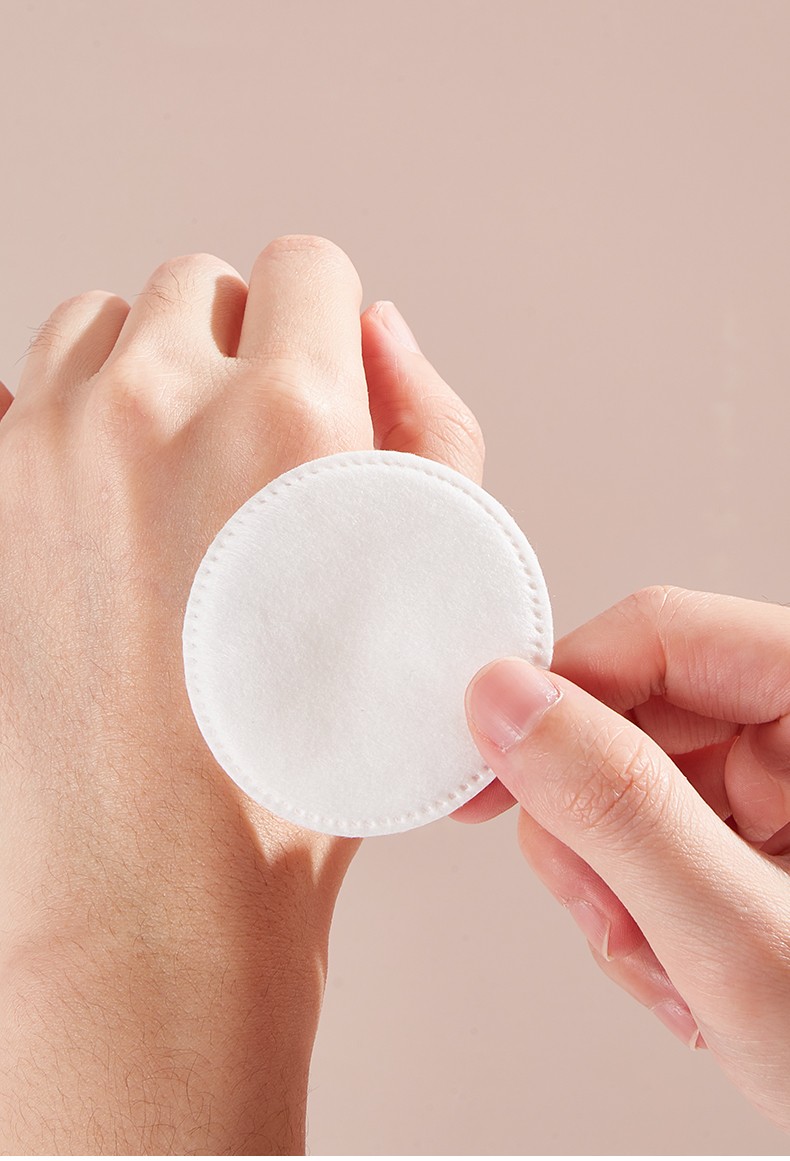 80/150 Pcs Disposable Sandwich Cotton 3 Layer Nail Art Beauty Facial Cleansing Paper Cotton Pads Soft Makeup Remover Pads SY443 SY473 SY474