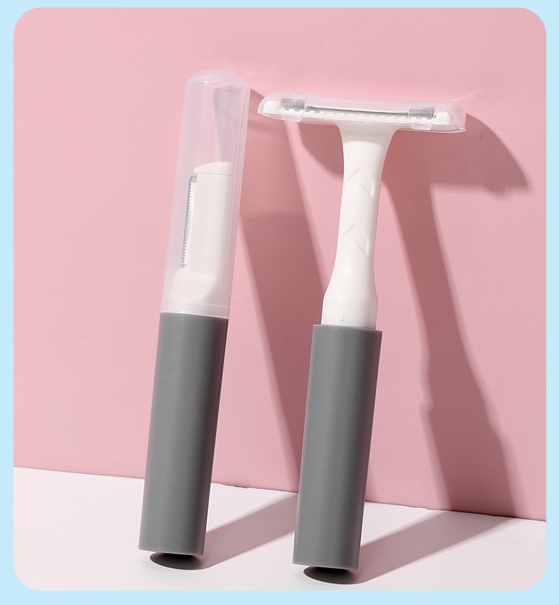 Professional Women's Eyebrow Hair Removal Trimmers Kit With Handle Custom Logo Razor for Bikini Underarm Leg Shaving JJF11 Professional Women's Eyebrow Hair Removal Trimmers Kit With Handle Custom Logo Razor for Bikini Underarm Leg Shaving JJF11