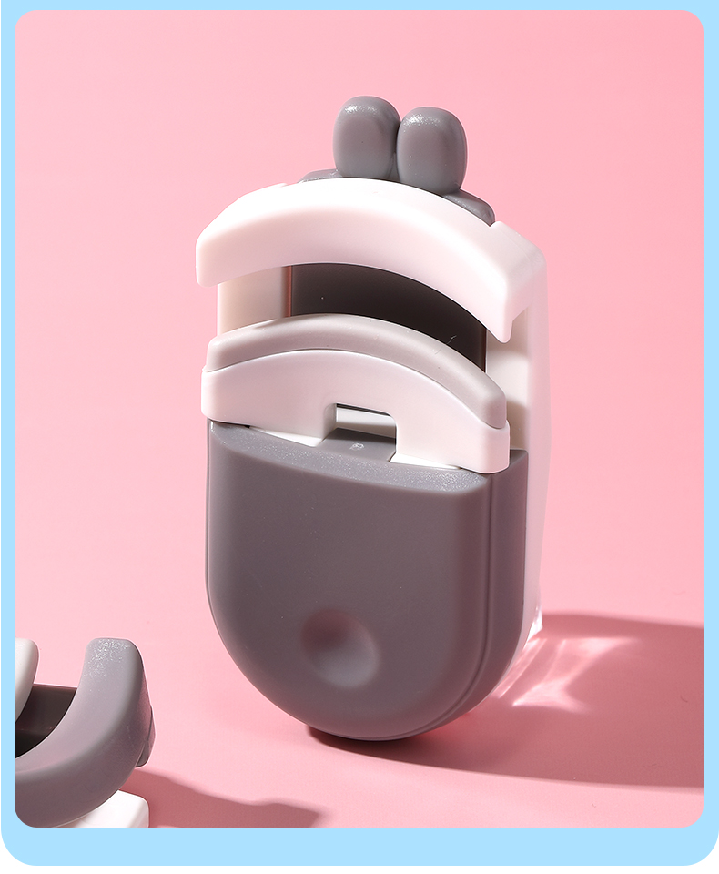Mini Plastic Eyelash Curl JJF30 Separated Eyelash Curler with Soft Silicone pad for Eye Lash Curling