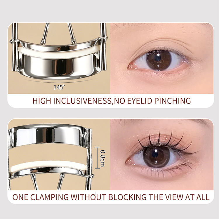High Quality Eye Lash Curler Kit Eyelash Curling Makeup Tool Portable Stainless Steel Beauty Eyelash Curler for Lashes CurlsUS30
