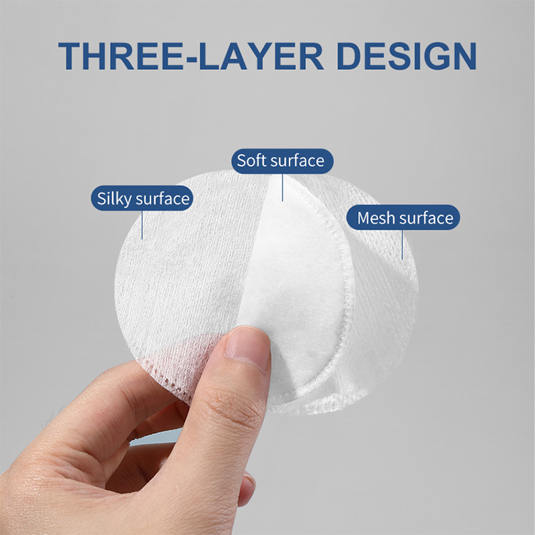 All Eenglish Pack 70mm 3-Layer Eco-Friendly Cotton Pads Makeup Remover Fast Delivery Cosmetic Rounds SPA for Home