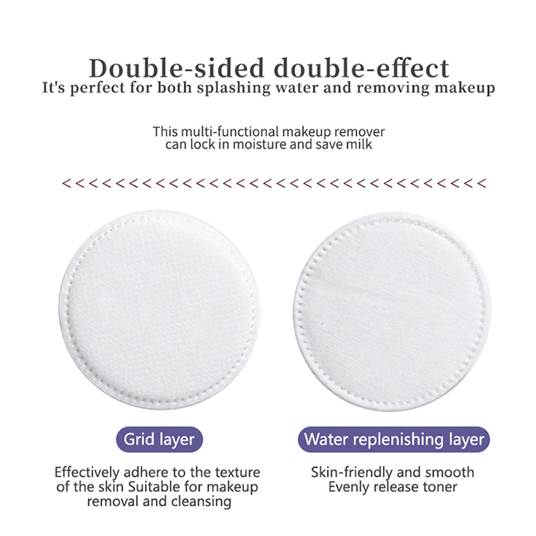 All Eenglish Pack 70mm 3-Layer Eco-Friendly Cotton Pads Makeup Remover Fast Delivery Cosmetic Rounds SPA for Home