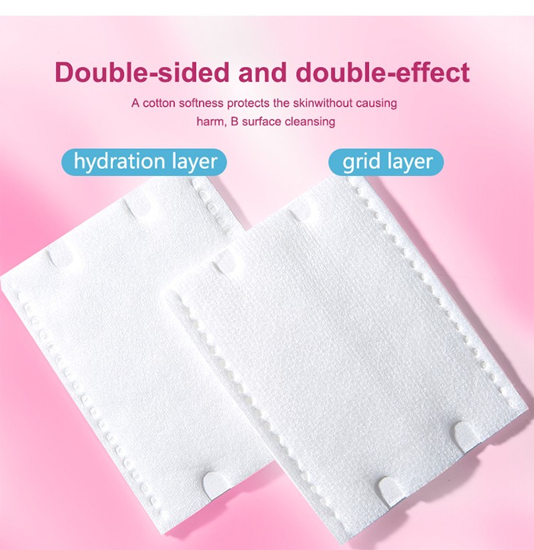 LMLTOP Factory Supply Makeup Facial Soft Cotton Pads for Face Make up Remove Cotton Pads Facial Soft Cotton Pads for Face U01-U09