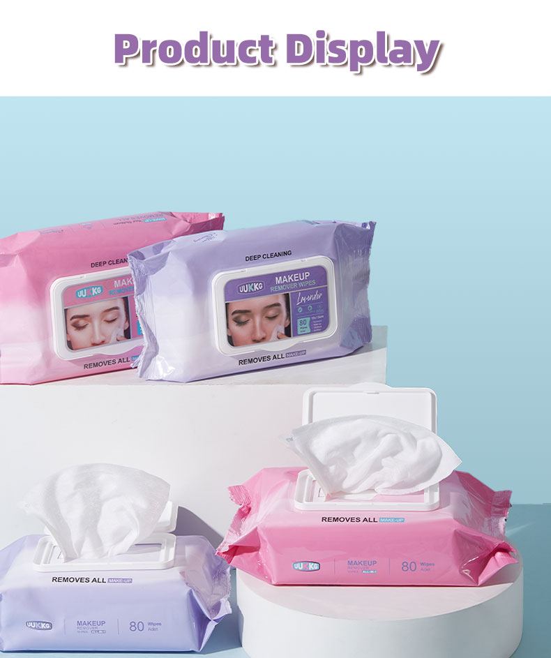 Travel-Size Wet Wipes Gentle Leak-Proof Lavender/Rose Disposable Feminine Cleaning Wipes for Daily Life On-the-Go Home Use UU11
