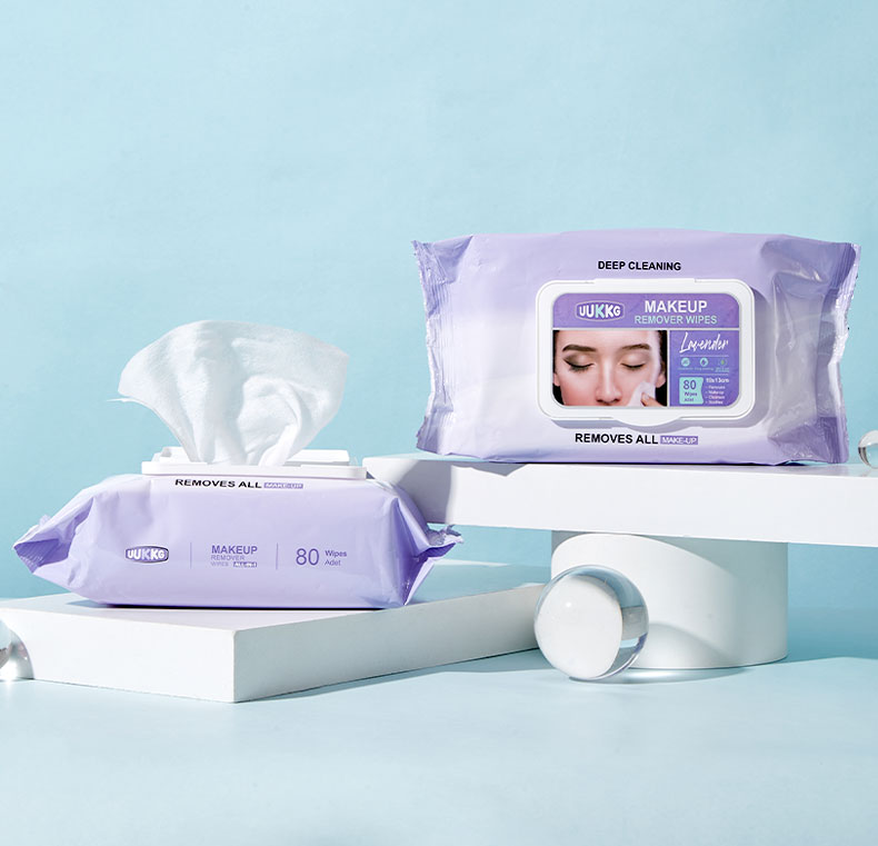 Travel-Size Wet Wipes Gentle Leak-Proof Lavender/Rose Disposable Feminine Cleaning Wipes for Daily Life On-the-Go Home Use UU11