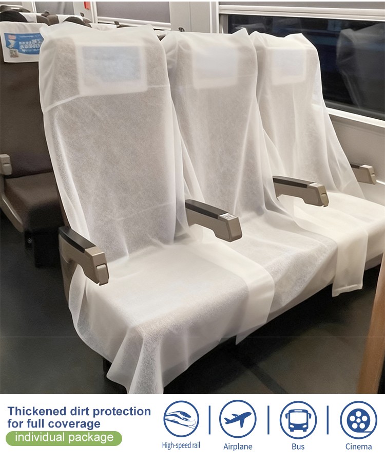 Disposable Dirt-Proof Non Woven Travel Seat Cushion