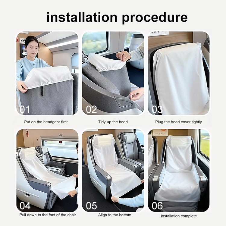 Disposable Dirt-Proof Non Woven Travel Seat Cushion
