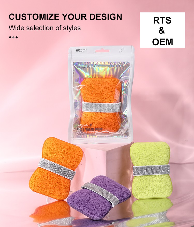 Wholesale Soap Bag Bath Sponge All Natural Super Soft Bath Flower Foaming Sponge for Face