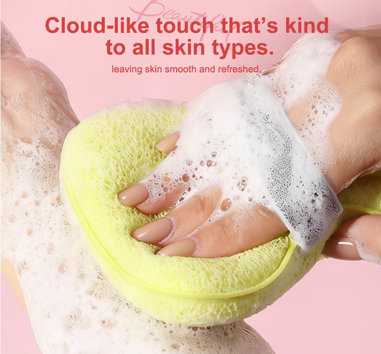 Wholesale Soap Bag Bath Sponge All Natural Super Soft Bath Flower Foaming Sponge for Face
