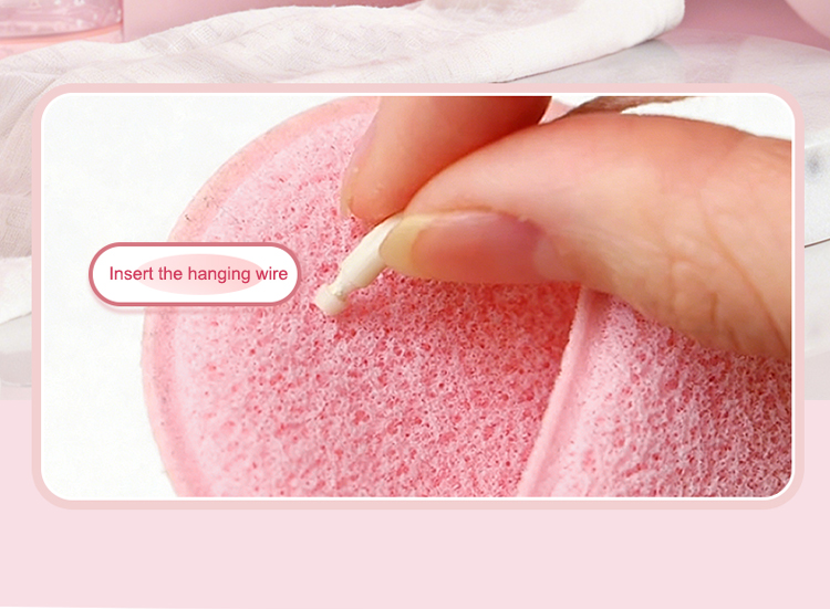 Bulk Pack 15cm Honeycomb Texture Face Wash Sponge hydrophilic polyurethane Large Puff for Gentle Exfoliation