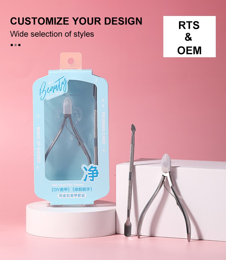 Professional Manicure Pedicure Art Tool Set Nail Clipper Kit Nails Tips Toenail Cuticle Cutting Nipper Clipper With Nail Remover JJF21