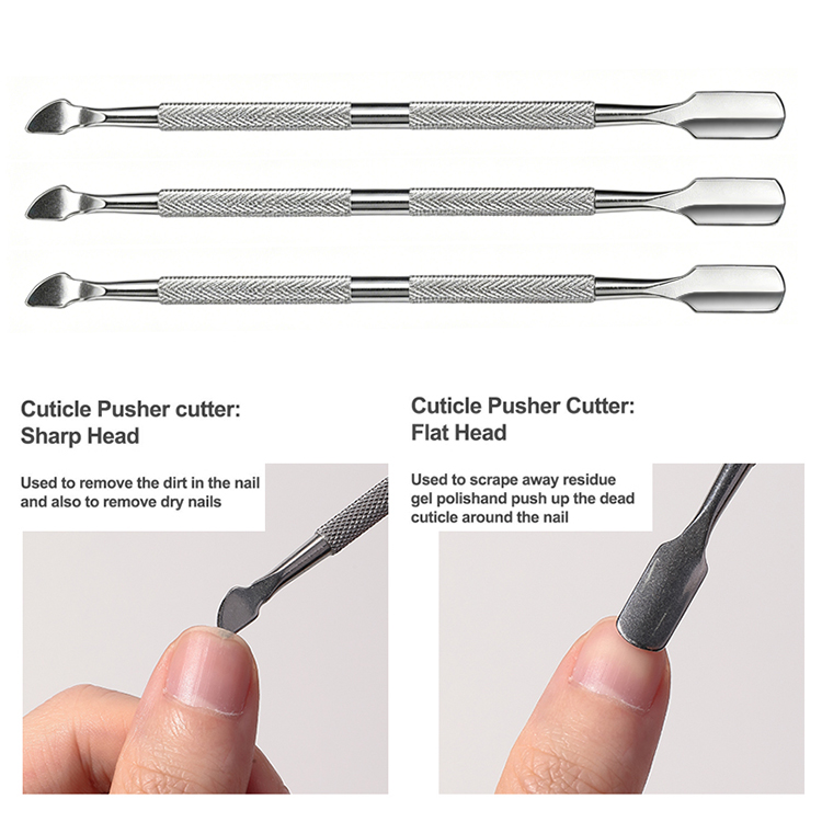 Professional Manicure Pedicure Art Tool Set Nail Clipper Kit Nails Tips Toenail Cuticle Cutting Nipper Clipper With Nail Remover JJF21