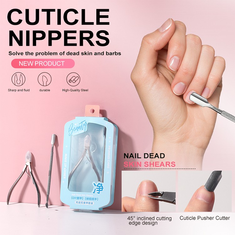 Professional Manicure Pedicure Art Tool Set Nail Clipper Kit Nails Tips Toenail Cuticle Cutting Nipper Clipper With Nail Remover JJF21