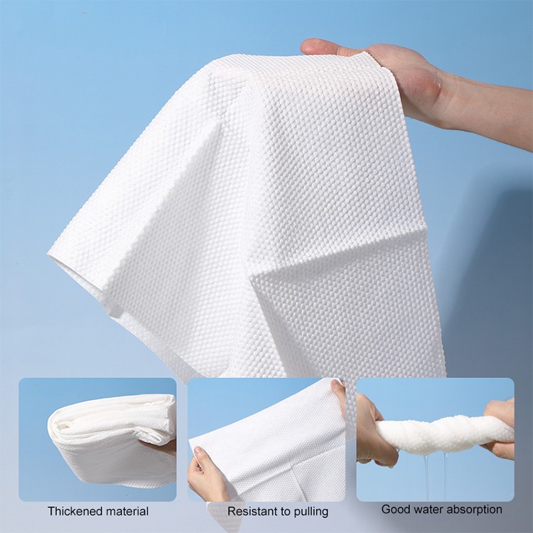 Disposable Shower Head Large Towels Bath Spa Beauty Salon White 70*140cm Travel Set Towel Dry Cotton Plant Fiber For Facial skin SY586 SY594