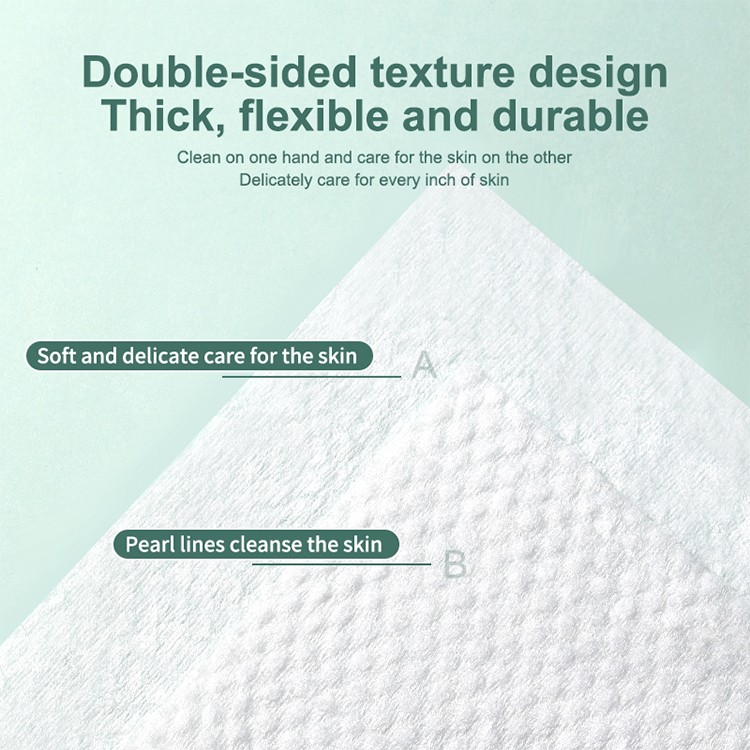 LMLTOP High Quality Nonwoven Compressed Face Single-Use Disposable White Towel High Absorbent facial cleansing Hotel towels SY793 SY794