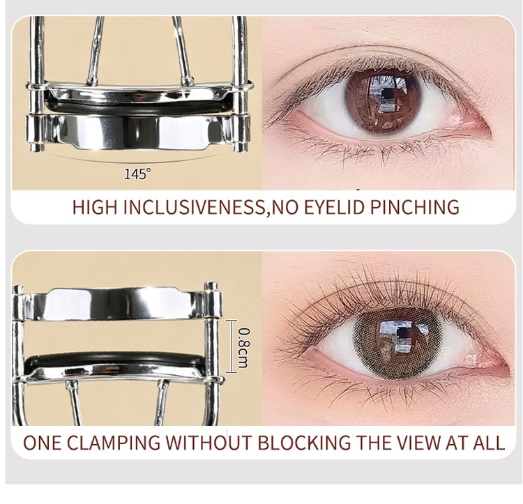 High Quality Eye Lash Curler Kit Eyelash Curling Makeup Tool Portable Stainless Steel Beauty Eyelash Curler for Lashes CurlsUS32 High Quality Eye Lash Curler Kit Eyelash Curling Makeup Tool Portable Stainless Steel Beauty Eyelash Curler for Lashes CurlsUS32