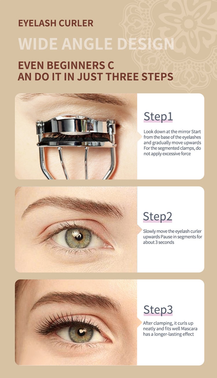 High Quality Eye Lash Curler Kit Eyelash Curling Makeup Tool Portable Stainless Steel Beauty Eyelash Curler for Lashes CurlsUS32 High Quality Eye Lash Curler Kit Eyelash Curling Makeup Tool Portable Stainless Steel Beauty Eyelash Curler for Lashes CurlsUS32