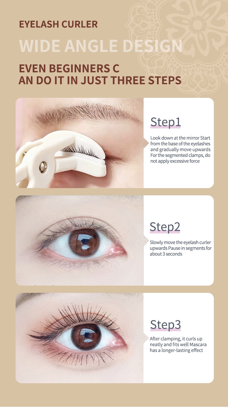 High Quality Eye Lash Curler Kit Eyelash Curling Makeup Tool Portable Stainless Steel Beauty Eyelash Curler for Lashes Curls US31 High Quality Eye Lash Curler Kit Eyelash Curling Makeup Tool Portable Stainless Steel Beauty Eyelash Curler for Lashes Curls US31