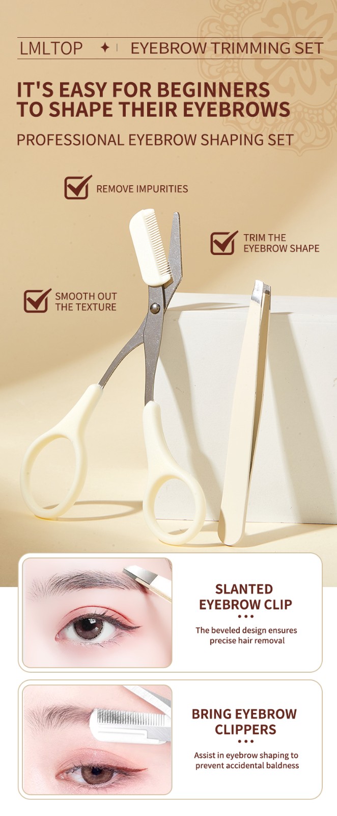 High Quality Small Embroidery Thread Trimming Stainless Steel Beauty Scissors Straight Nose Hair Beard Trimming Wholesale US07 High Quality Small Embroidery Thread Trimming Stainless Steel Beauty Scissors Straight Nose Hair Beard Trimming Wholesale US07