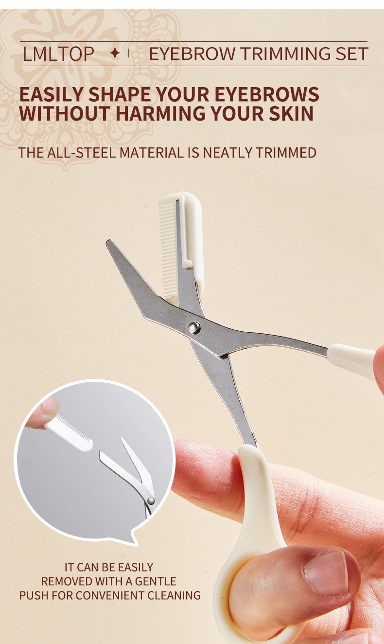 High Quality Small Embroidery Thread Trimming Stainless Steel Beauty Scissors Straight Nose Hair Beard Trimming Wholesale US07 High Quality Small Embroidery Thread Trimming Stainless Steel Beauty Scissors Straight Nose Hair Beard Trimming Wholesale US07