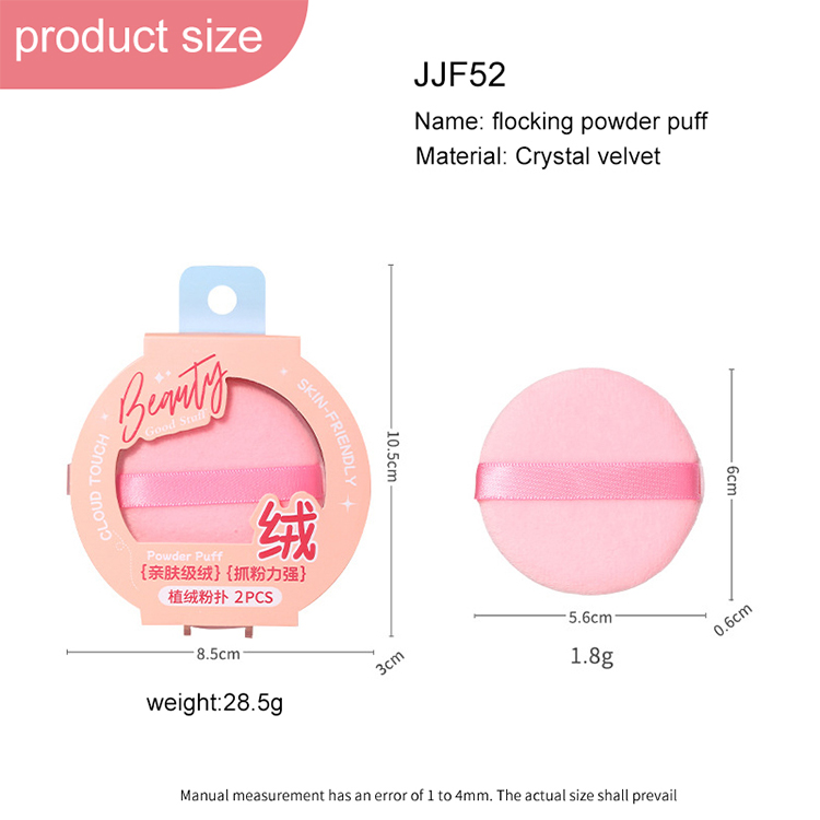 Soft Round Waterdrop Air Cushion Foundation Powder Puff Makeup Sponge for Beauty Latex Free Makeup JJF52