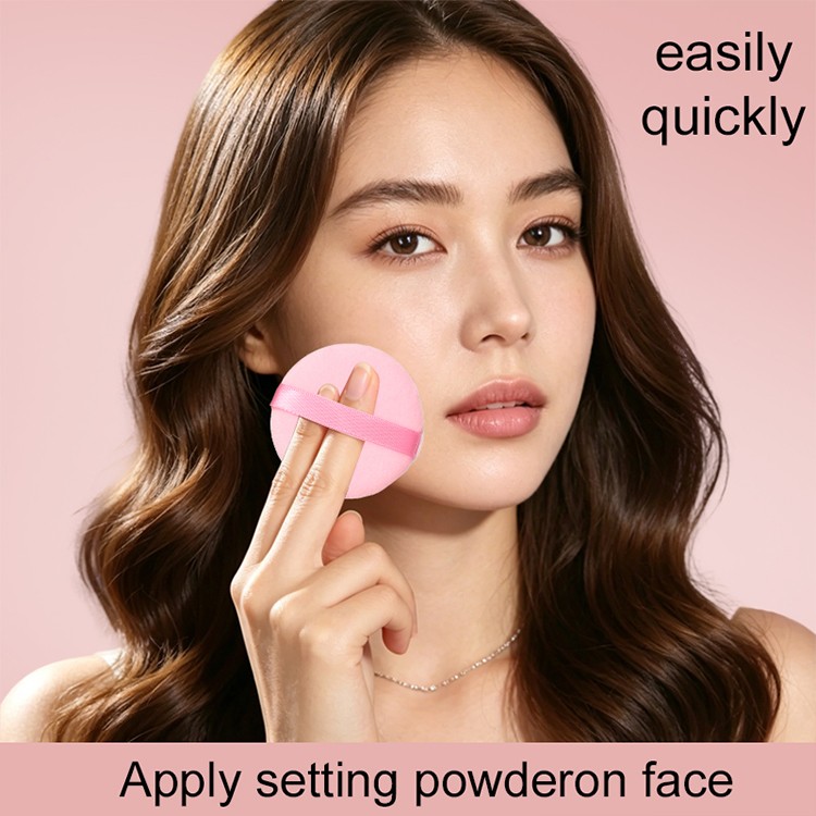 Soft Round Waterdrop Air Cushion Foundation Powder Puff Makeup Sponge for Beauty Latex Free Makeup JJF52