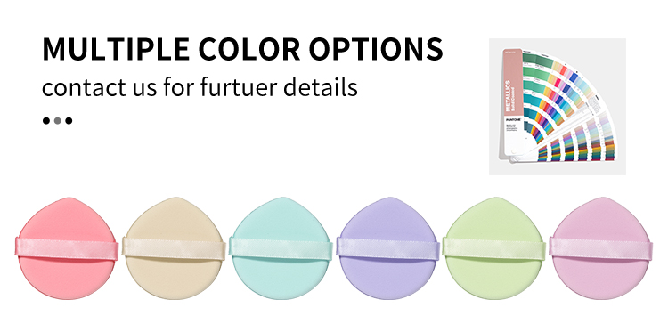 Soft Waterdrop Air Cushion Foundation Powder Puff Makeup Sponge for Beauty Latex Free Makeup JJF49