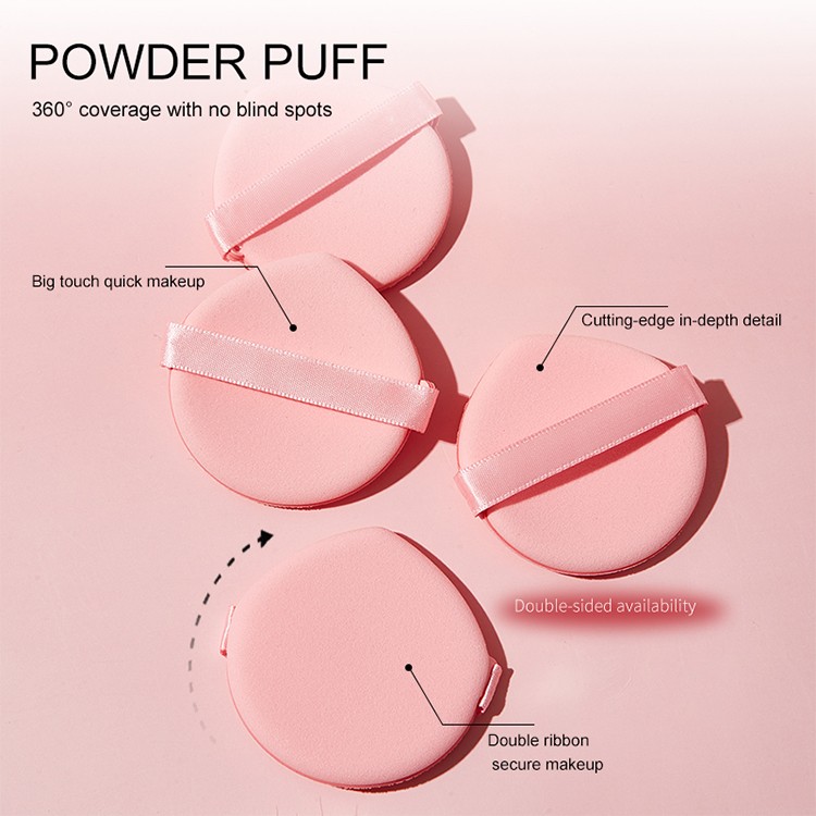 Soft Waterdrop Air Cushion Foundation Powder Puff Makeup Sponge for Beauty Latex Free Makeup JJF49