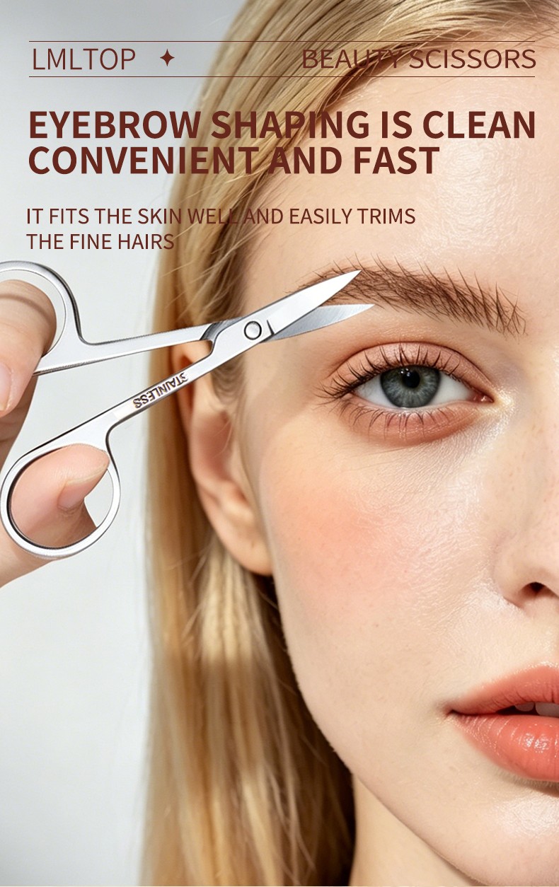 High Quality Portable Multi-functional Eyebrow Scissors Beauty Cuticle Stainless Steel Manicure Finger Nail Barber Scissor US36 High Quality Portable Multi-functional Eyebrow Scissors Beauty Cuticle Stainless Steel Manicure Finger Nail Barber Scissor US36