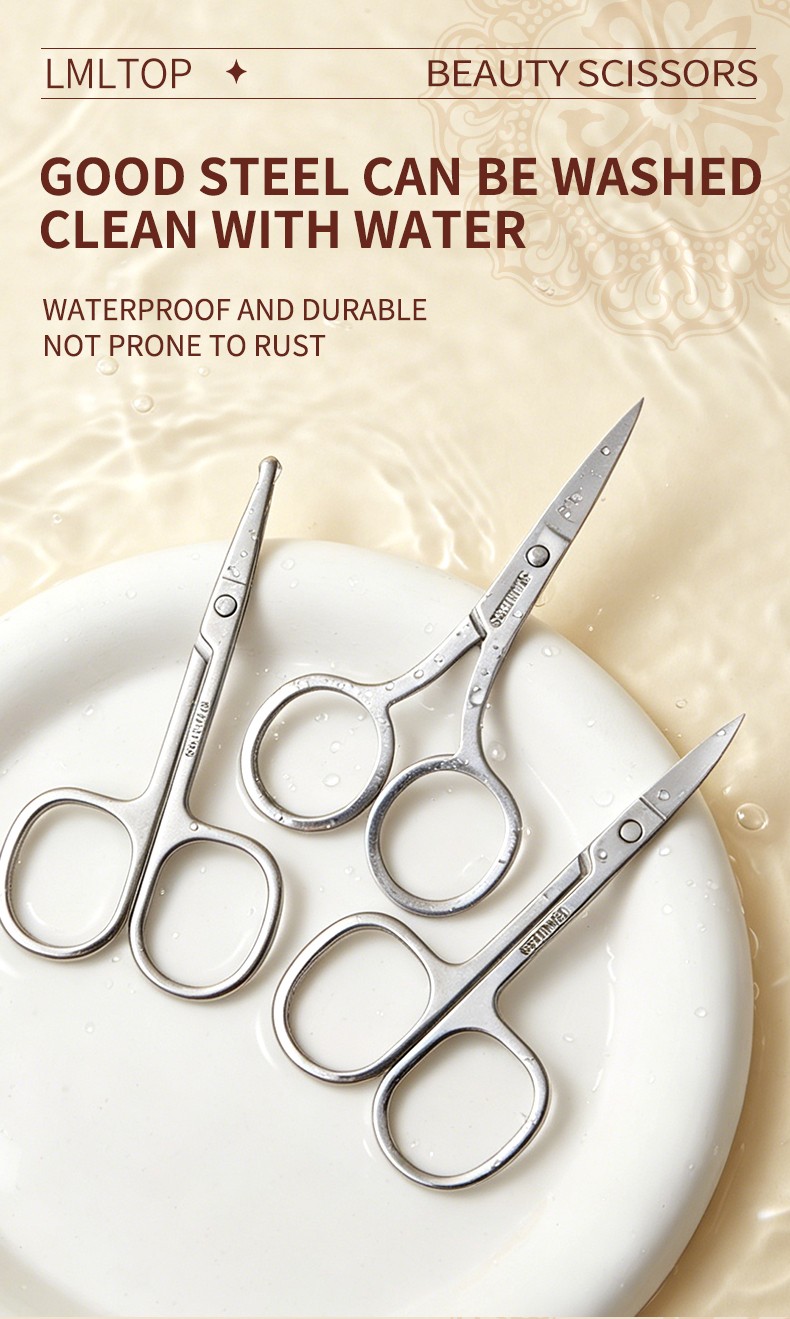 High Quality Portable Multi-functional Eyebrow Scissors Beauty Cuticle Stainless Steel Manicure Finger Nail Barber Scissor US36 High Quality Portable Multi-functional Eyebrow Scissors Beauty Cuticle Stainless Steel Manicure Finger Nail Barber Scissor US36