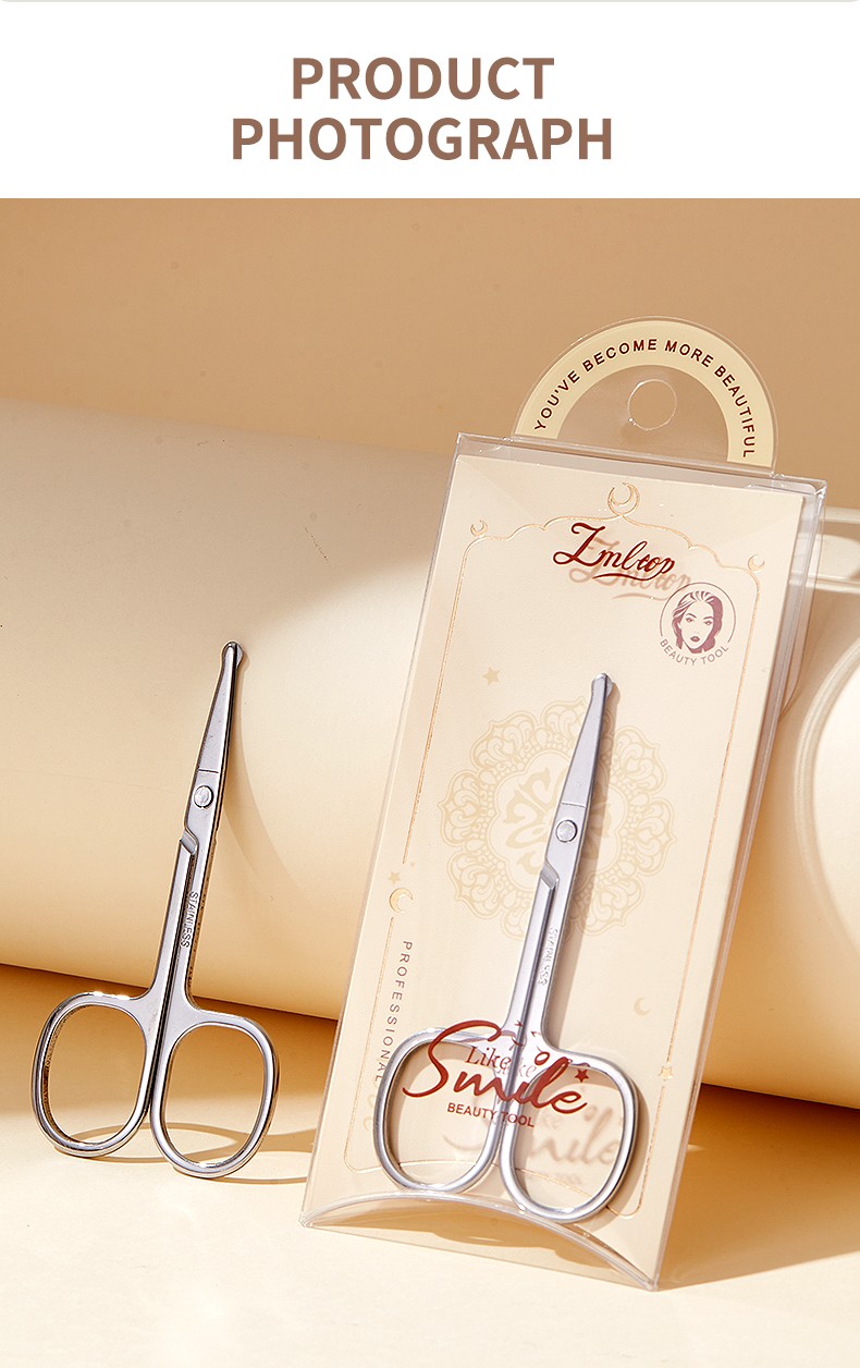 High Quality Portable Multi-functional Eyebrow Scissors Beauty Cuticle Stainless Steel Manicure Finger Nail Barber Scissor US36 High Quality Portable Multi-functional Eyebrow Scissors Beauty Cuticle Stainless Steel Manicure Finger Nail Barber Scissor US36
