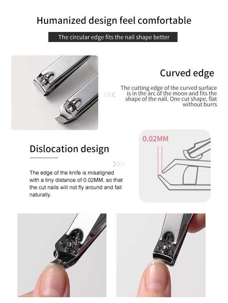 5pcs Stainless Steel Beauty Care Tool Nail LLT19 Trimmer Kit Cartoon Finger Clipper File Manicure Set LLT21
