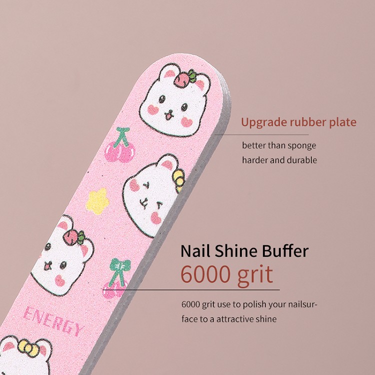 LMLTOP 3pcs/set Portable Manicure And Pedicure Sets Cute Safety Beauty Salon Nail Cutter Polishing Manicure Nail Kit Set SY577