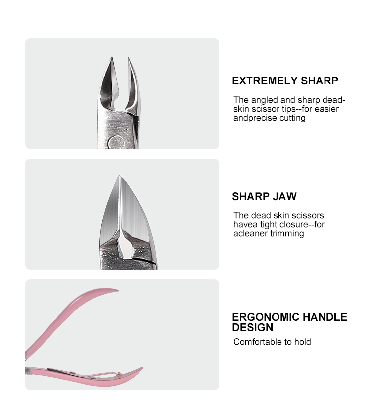 Professional Manicure Pedicure Art Tool Set Nail Clipper Kit Nails Tips Toenail Cuticle Cutting Nipper Clipper LLT30