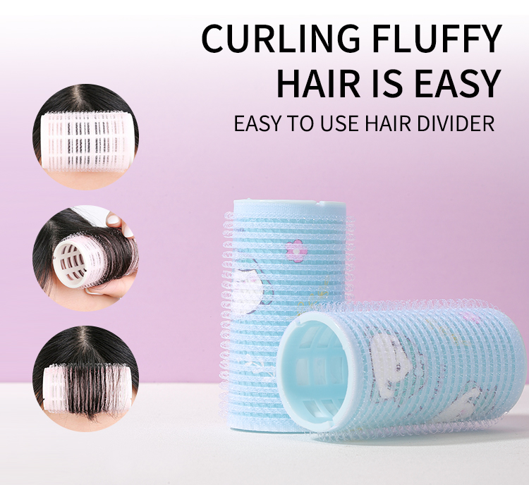 LMLTOP Diy Hair Styling 3pcs Heatless Hair Curler Portable Nylon Plastic Roller For Hair For Home Use SY125