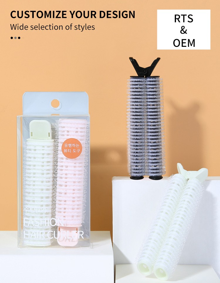 Lameila Fashion No Heat Hairdressing Nylon Hair Rollers Set Long Lasting Ellipse Curler Curling Hair Beauty Tools C281