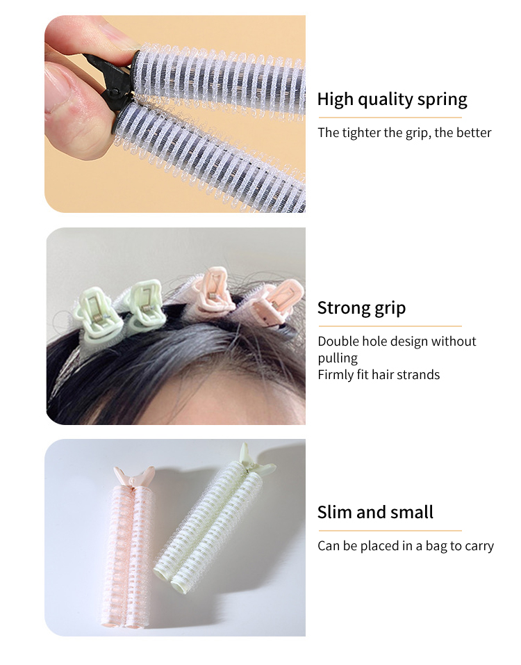 Lameila Fashion No Heat Hairdressing Nylon Hair Rollers Set Long Lasting Ellipse Curler Curling Hair Beauty Tools C281