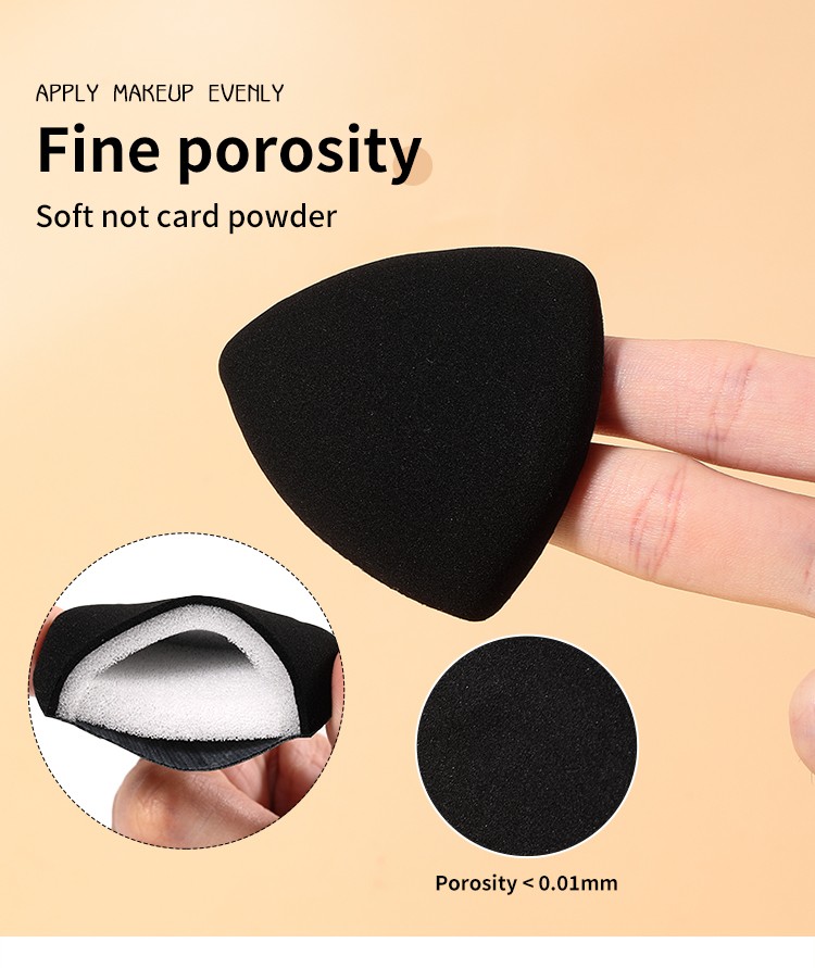 LMLTOP planet series round water drop shaped powder flocking puff face pure cotton makeup loose powder puff SY224