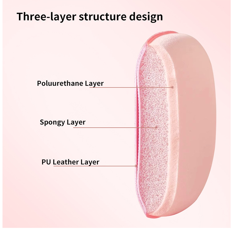 LMLTOP OEM New Product Travel Finger Puff Mini Makeup Puff For Female Facial Colorful Makeup Puff Sponge SY253