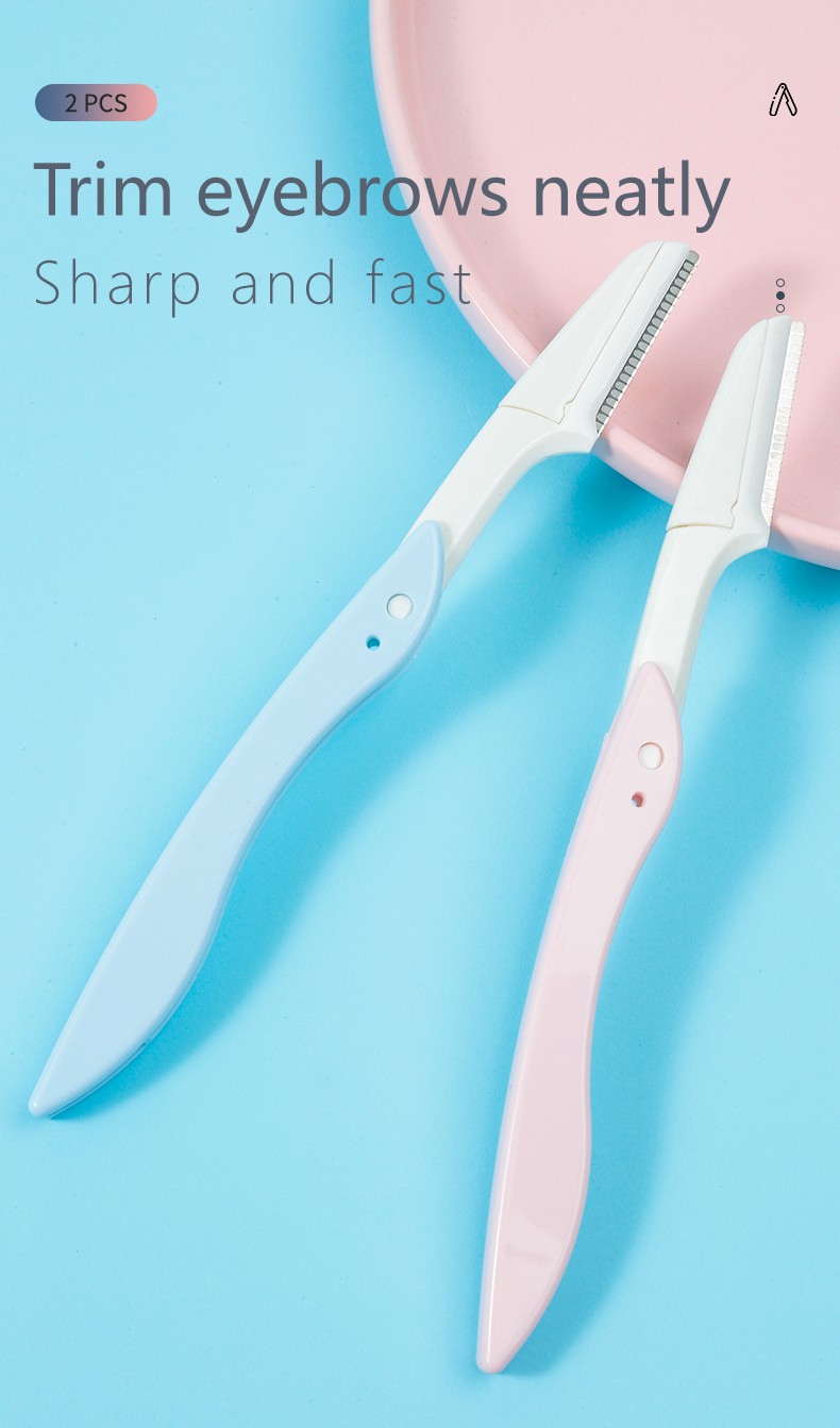 LMLTOP 3Pcs Eyebrow Trimmer Facial Hair Remover Portable Face Razor Eyebrow Razor for Women Makeup Correction SY1055 LMLTOP 3Pcs Eyebrow Trimmer Facial Hair Remover Portable Face Razor Eyebrow Razor for Women Makeup Correction SY1055