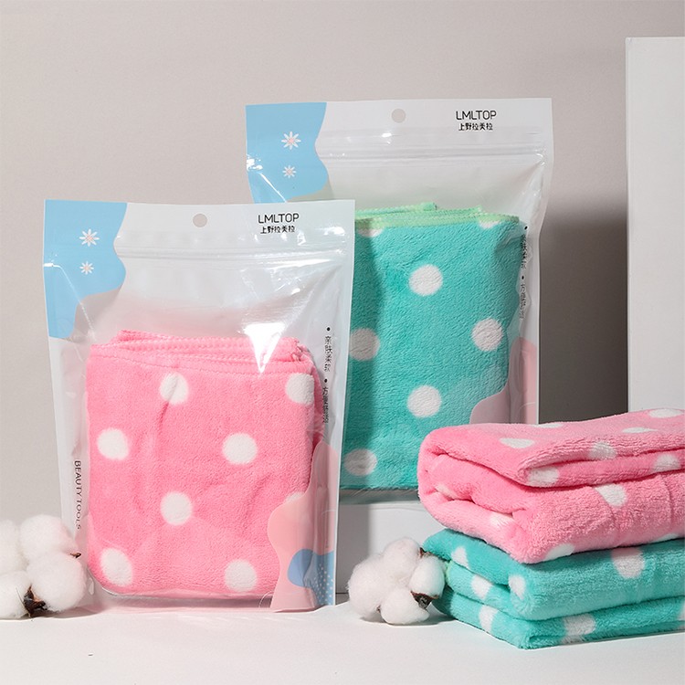 LMLTOP Quick Dry Magic Turban Towel for Hair Microfiber Bath Shower Head Wrap Model C0865