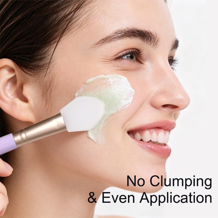 LMLTOP 2026 New Soft Silicone Face Mask Brush DIY Makeup Tools Facial Mud Mask Applicator Brush Beauty Tool