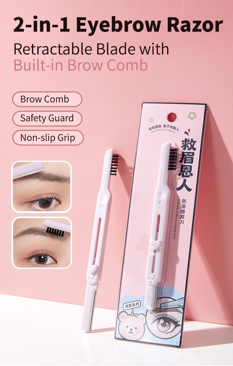 Facial Hair Removal Women Face Trimmer Custom Eyebrow Razor Hair Trimmer Shaper TX24