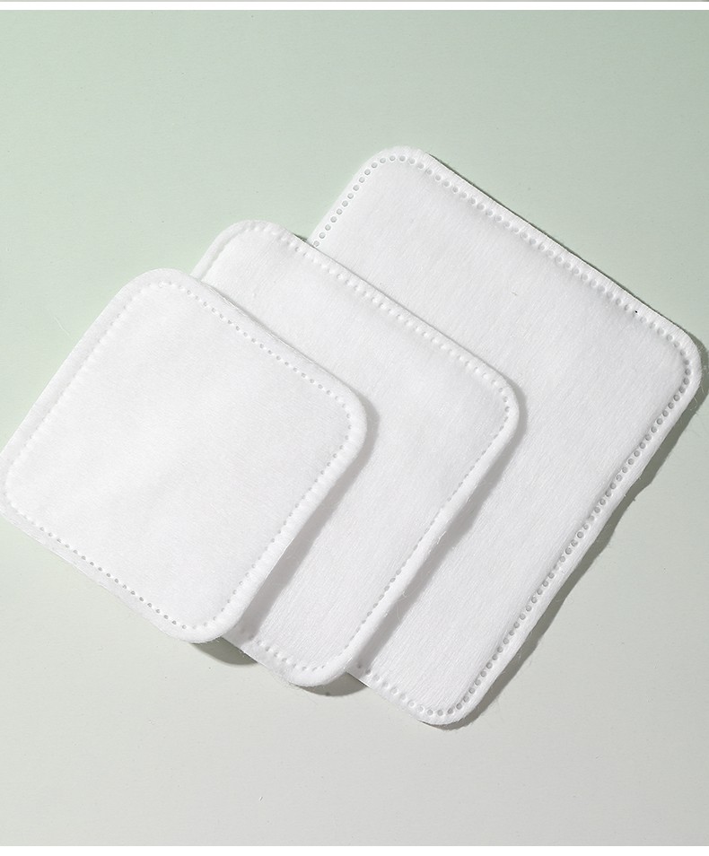 Wholesale Absorbent 100% Pure Cotton Facial Makeup Pads Makeup Remover Pads Cotton Cosmetic Face Pads for Beauty Skincare Care V23 V24 V25